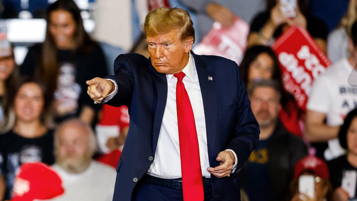 Donald Trump aspirante a la nominacin republicana para un segundo mandato Foto AFP