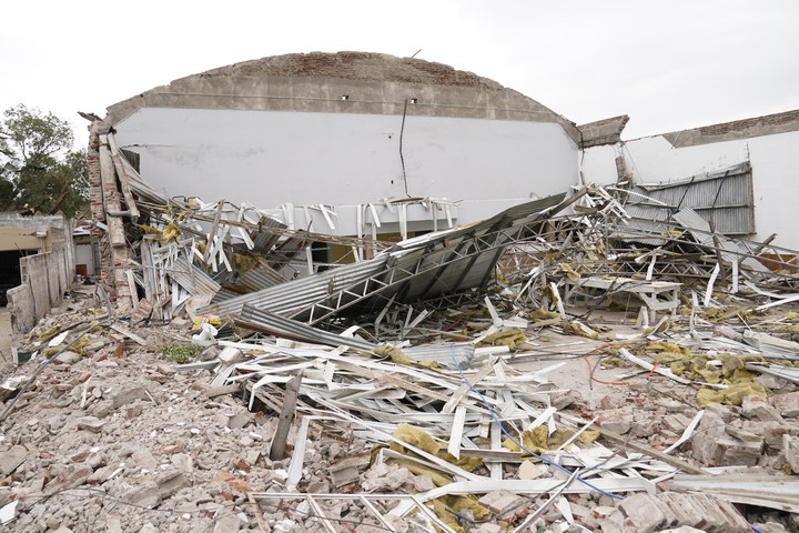 Los barrios periféricos que quedaron destruidos por completo tras el temporal conservan miedo y enojo.  Foto: Fernando de la Orden