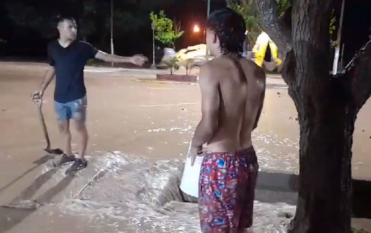 Continúan las lluvias en Calingasta y cortaron la RN 149 Continúan las lluvias en Calingasta y cortaron la RN 149