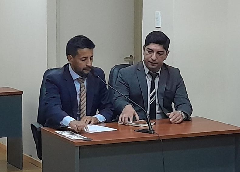 Abogados defensores, Juan Fonzalida y Eduardo Salazar. 