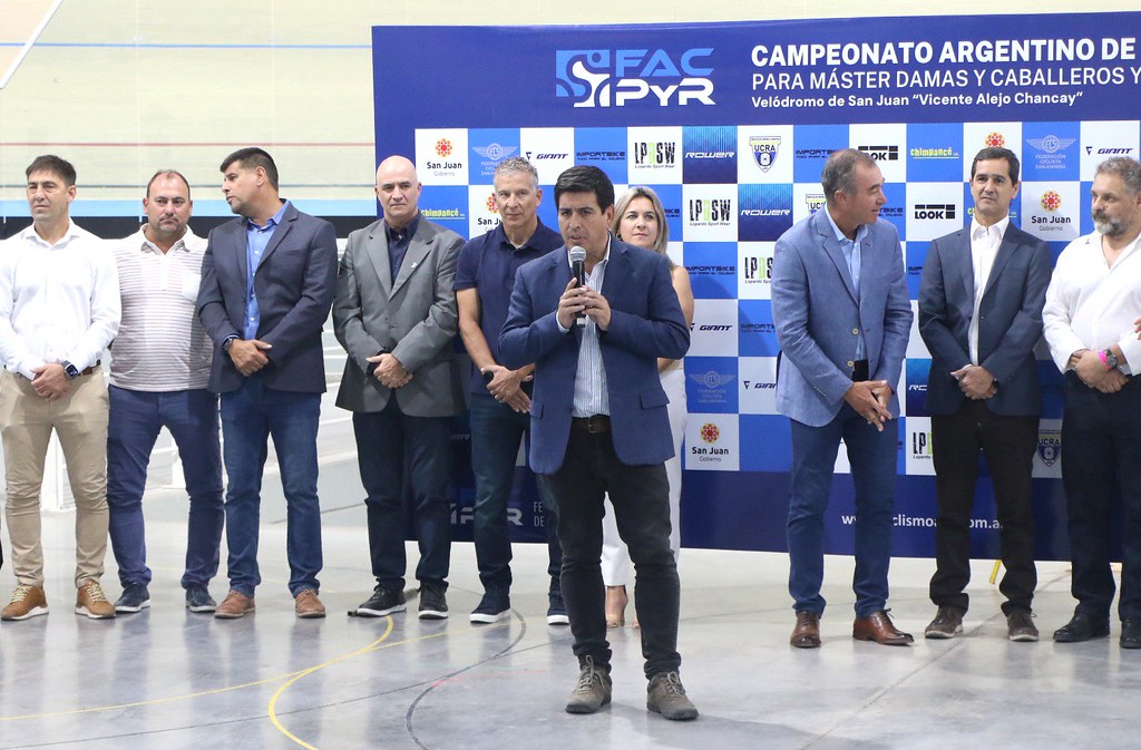 2024-11-28 DEPORTE: Se presentó el Campeonato Argentino de Ciclismo Pista Master y Elite II