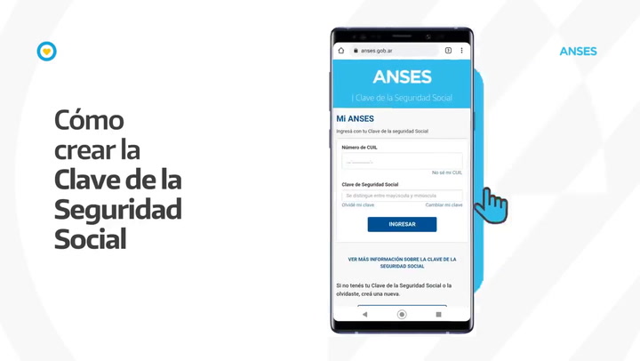 ¿Cómo crear la Clave de la Seguridad Social de la Anses?