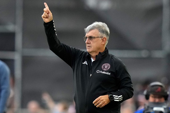 Gerardo Martino busca su segundo título en la MLS: ya ganó uno con Atlanta United en 2018. Foto: Lynne Sladky / AP.