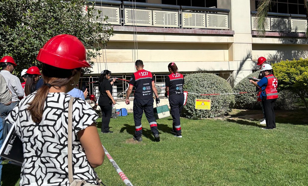 2024-12-13 ECONOMÍA: Se concretó un importante simulacro de emergencia en el Centro Cívico