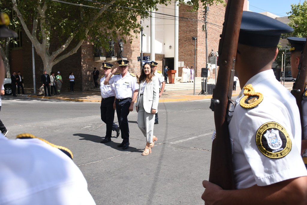 2024-12-16 SEGURIDAD: La Policía de San Juan celebró con una emotiva misa un año más de su creación