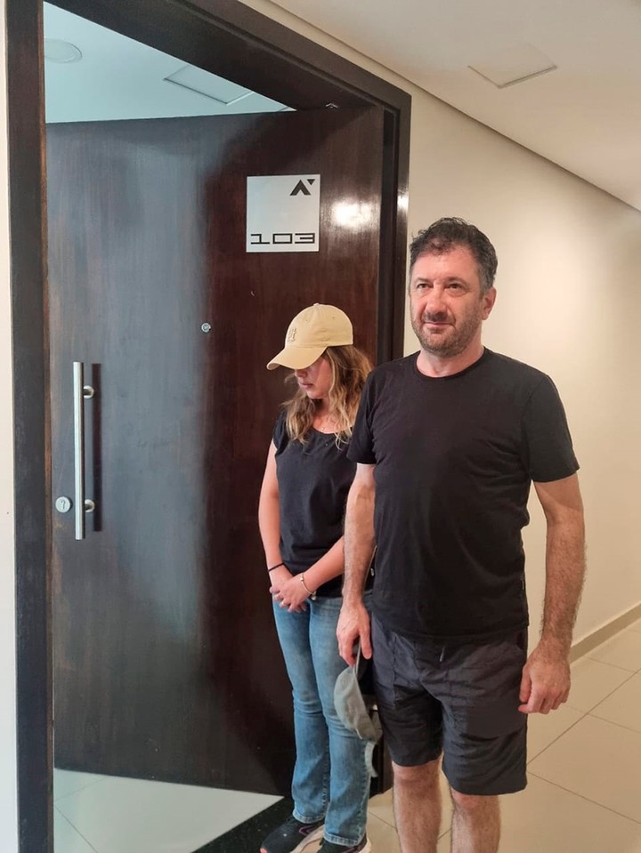 Edgardo Kueider y Iara Guinsel, detenidos en Paraguay