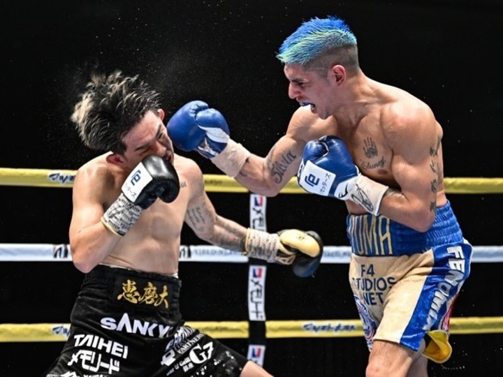 Fernando Martínez le dará revancha a Kazuto Ioka el 31 de diciembre en Tokio. Foto: Chino Maidana Promotions.