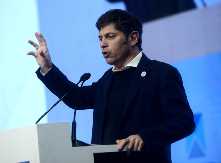 "El objetivo del Gobierno nacional era que tengamos más dificultades", apuntó Kicillof. Foto: Luciano Thieberger. 