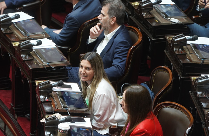 Silvia Lospennato quien se quedó con el sabor amargo de no haber podido lograr la media sanción de ficha limpia puede ser ratificada como vicepresidenta de la Cámara. Foto: Guillermo Rodríguez Adami.