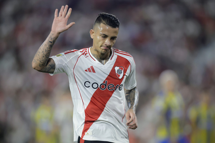 Kevin Castaño, el colombiano por el que River pagó una fortuna podría debutar hoy. Crédito: Fotobaires