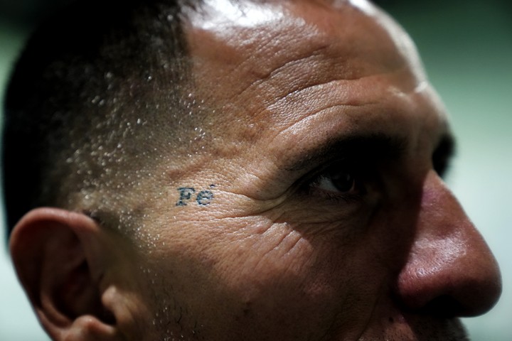 “En el fútbol, si opinás distinto te miran de costado”, dice el arquero. Foto: Emmanuel Fernández. 