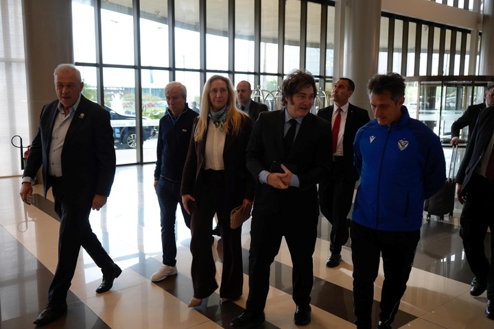 Guillermo Barros Schelotto y Martín Palermo: el reencuentro de los ídolos de Boca y su cercanía con Javier Milei