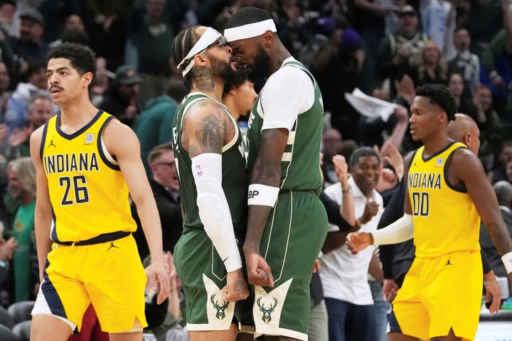 Gary Trent Jr anduvo implacable en triples. (AP)