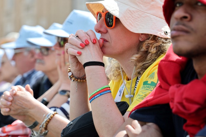 La segunda misa de luto de Francisco se realizó este domingo. Foto: Reuters