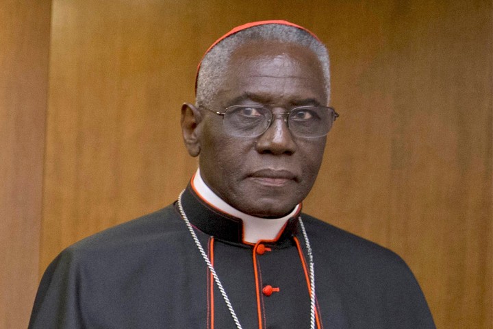 Cardenal Robert Sarah. Foto: AP