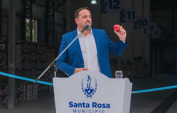 Se rompe el PJ de la Pampa, entre el gobernador Sergio Ziliotto y el intendente de Santa Rosa, Luciano di Nápoli. Foto Twitter
