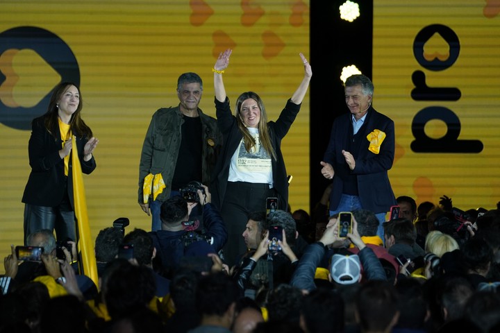 Silvia Lospennato hizo una presentación personal en el lanzamiento de campaña del PRO. Foto Emmanuel Fernández 