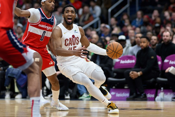 En su octava temporada en la liga y en la tercera con Cleveland Cavaliers, Donovan Mitchell busca su primer título de la NBA. Foto: Reggie Hildred / Imagn Images.