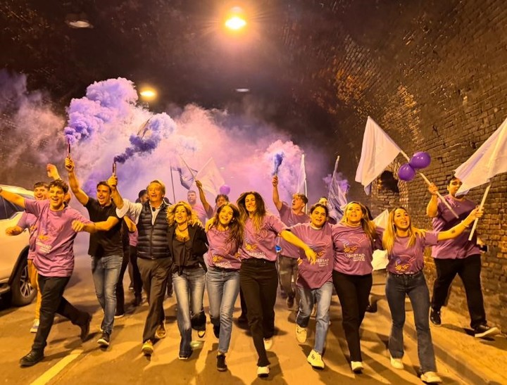El acto de cierre de campaña de La Libertad Avanza