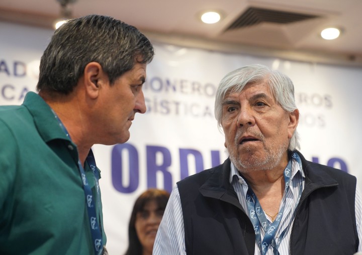 Hugo Moyano. Foto: Guillermo Rodríguez Adami.