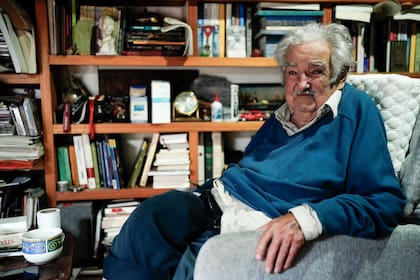 Entrevista con LA NACION en su chacra en las afueras de Montevideo en enero de 2025