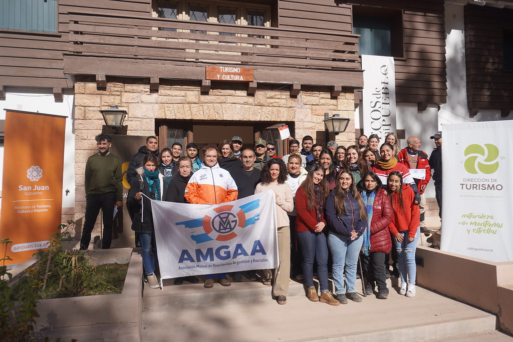 2025-06-02 TURISMO, CULTURA Y DEPORTE: Calingastinos se capacitaron para ser informantes de sitio