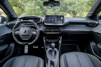 El interior del Peugeot 208