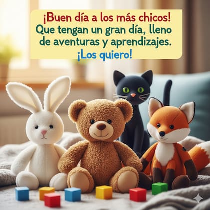 Una tarjeta de "Buenos días" para enviar por WhatsApp